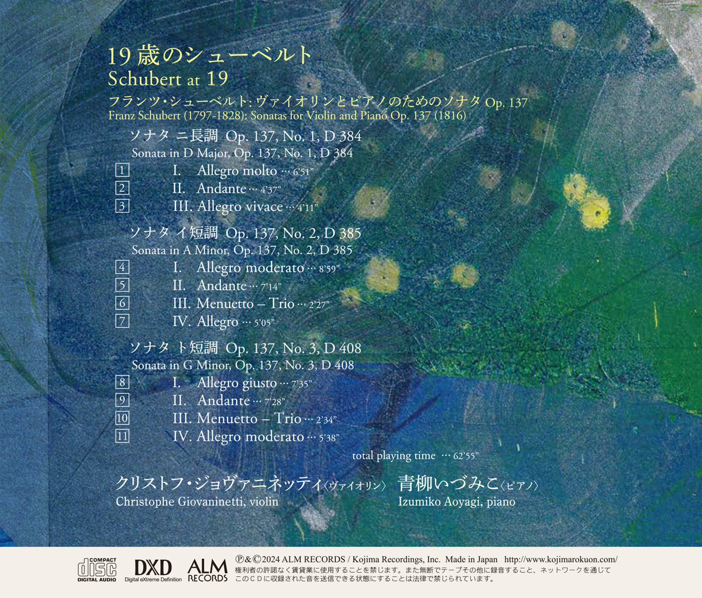 19歳のシューベルト