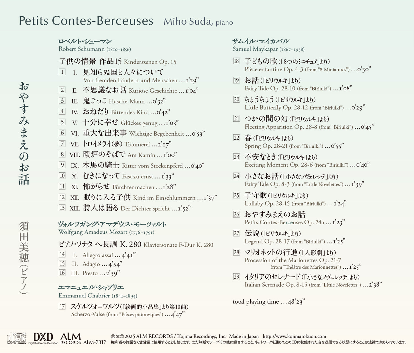 Petits Contes-Berceuses