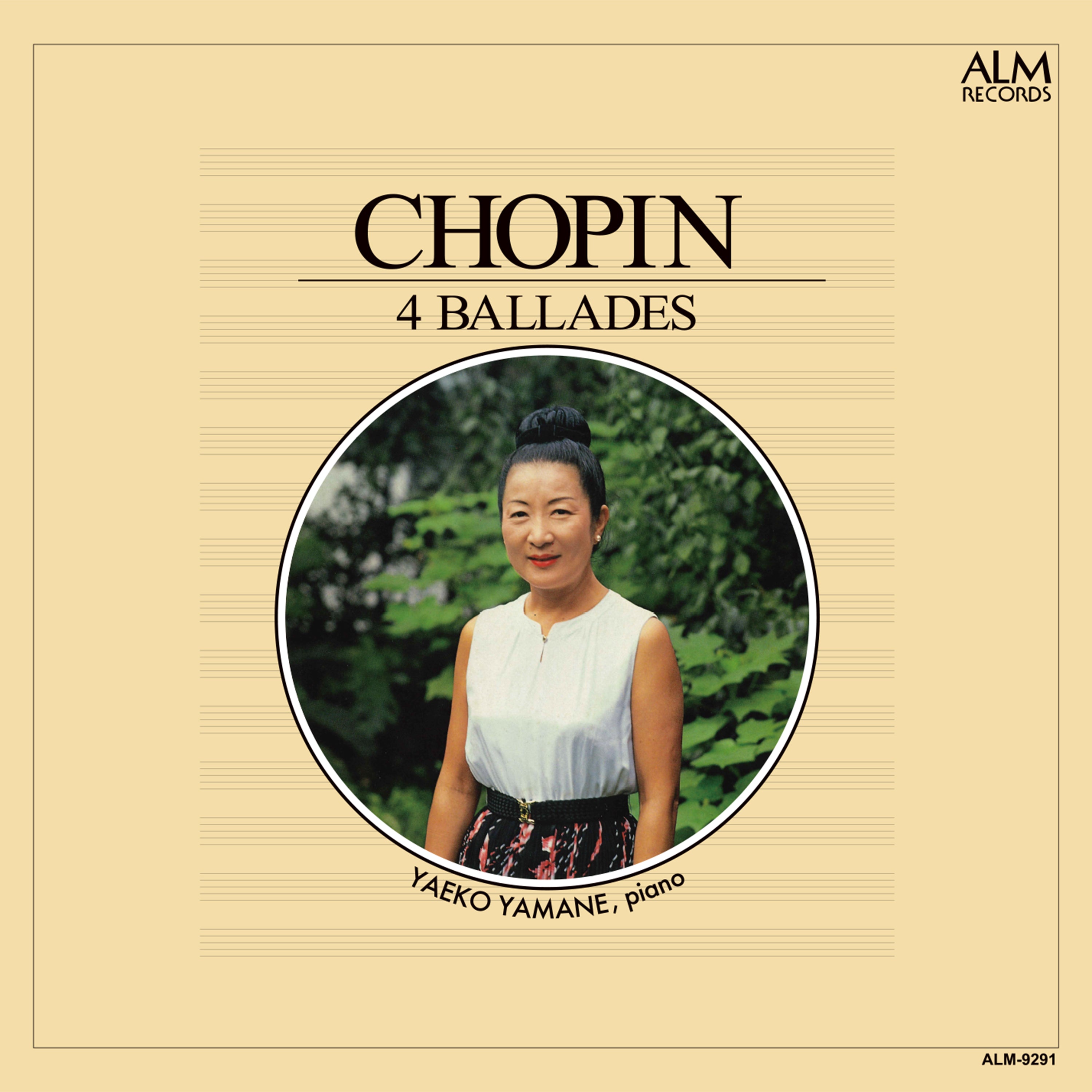 ショパン 4つのバラード｜山根弥生子［復刻版］ – ALM RECORDS